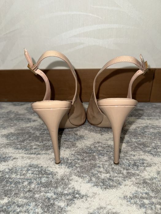 Дамски обувки на ток Musette, кожени боти на ток