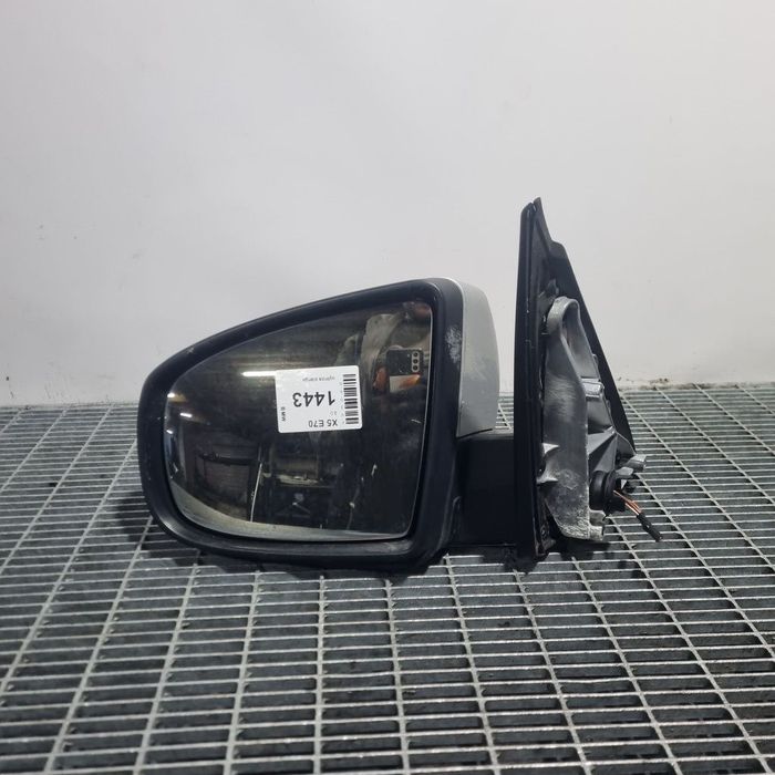 Oglinda stanga BMW X5 E70 2007 - 2010 4 Usi TITANSILBER - METALLIC 354 (1443) Cu ...