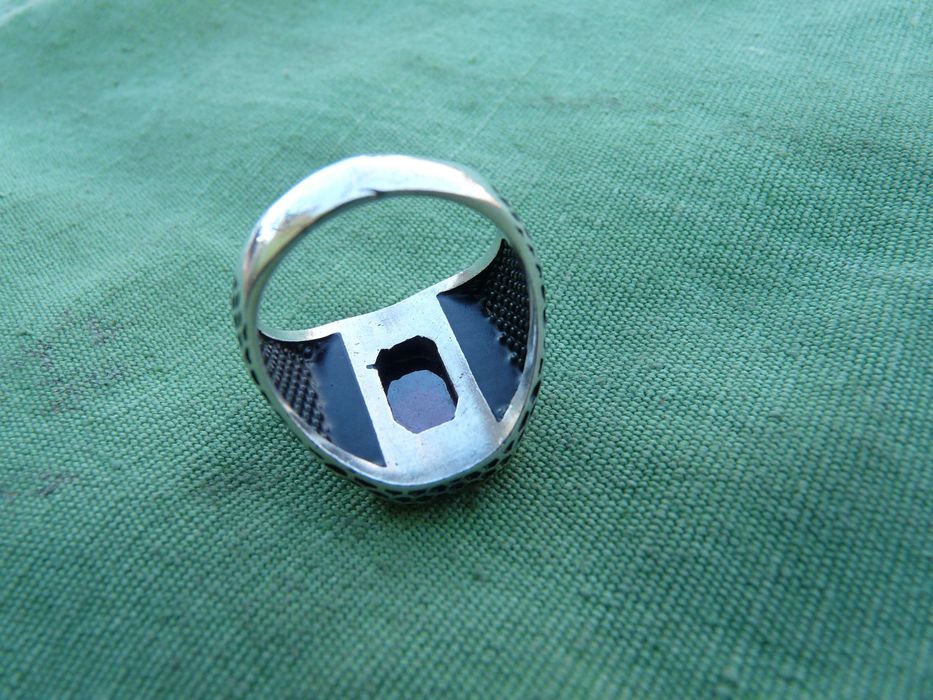 Бутиков мъжки сребърен пръстен - 3