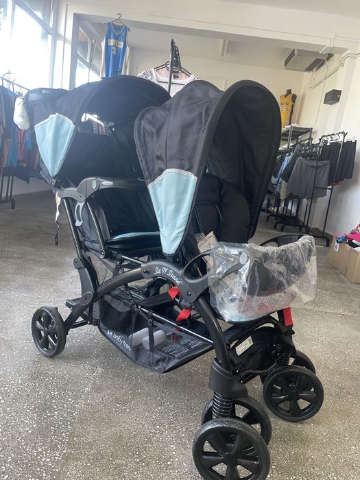 Carucior pentru gemeni babytrend, nou cu cutie