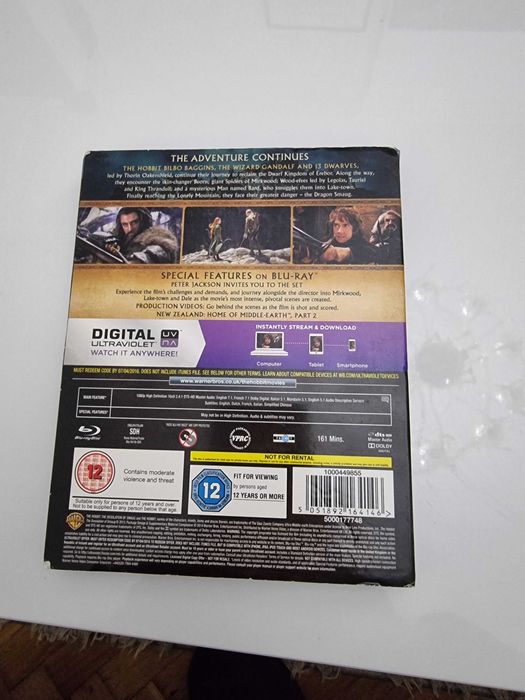 Blu ray Hobbit the desolation of smaug