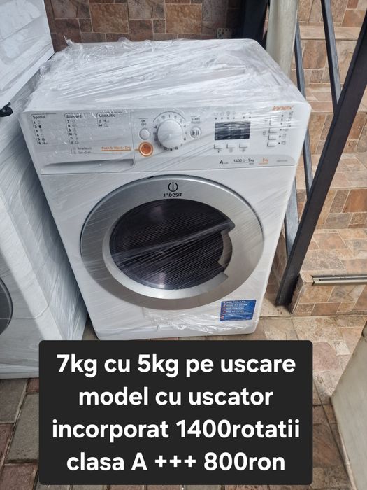 Masina de spalat  frigidere garantie și transport 
-capacitate 5-10 kg