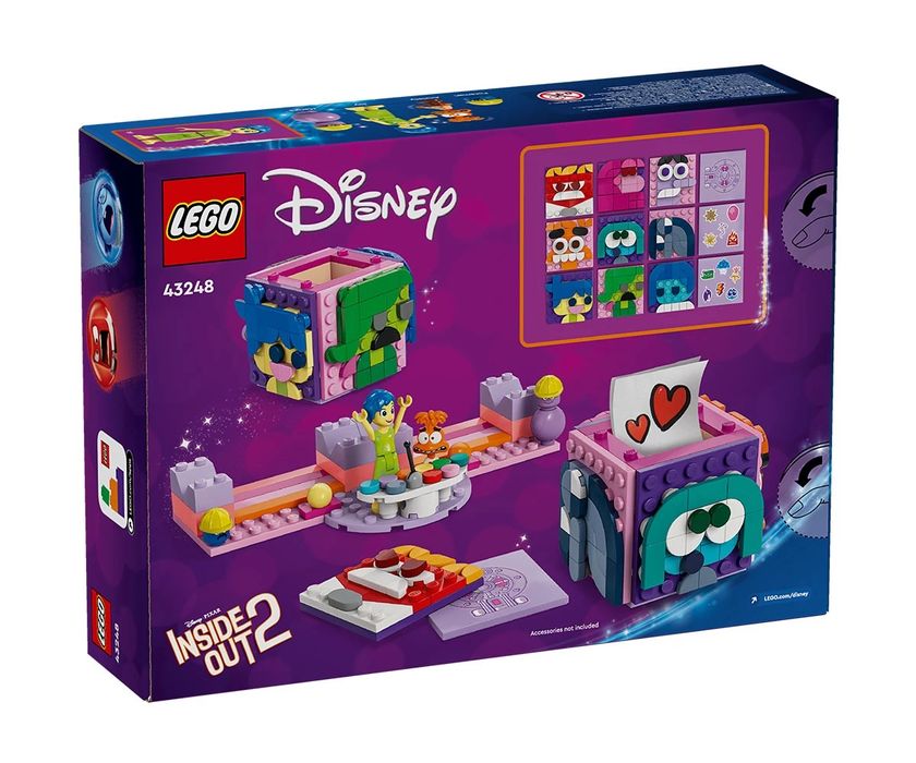 LEGO® Disney™ Pixar 43248 - Отвътре навън 2: Кубчета за настроение