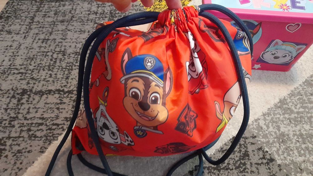Patrula Catelusilor - Rucsac + Cutie + Puzzle 3 in 1 (PAW PATROL)