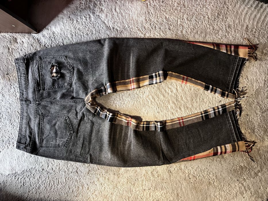 Blugi burberry custom