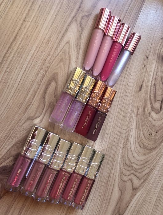 Luciuri de buze Loreal si Maybelline