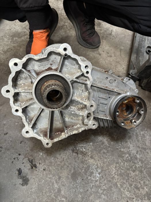 Mercedes GLE 350 раздатка