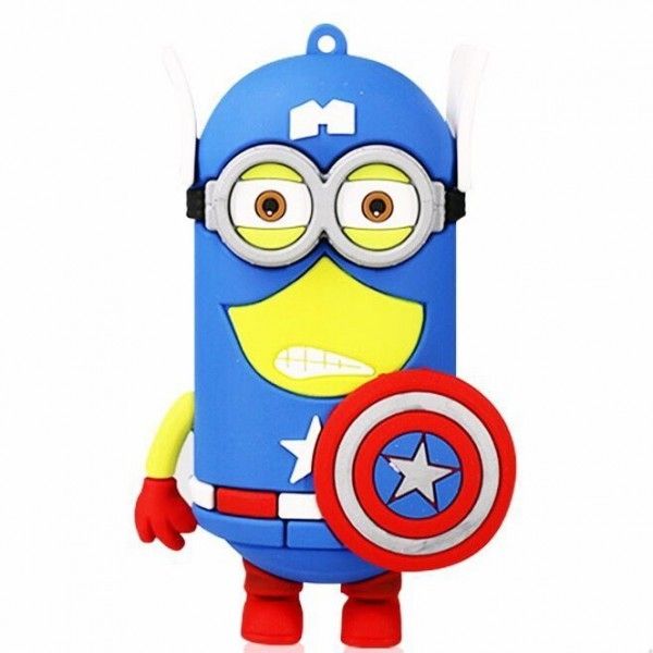 Външна батерия Миньони 8800 8800mAh преносима батерия, PowerBanks