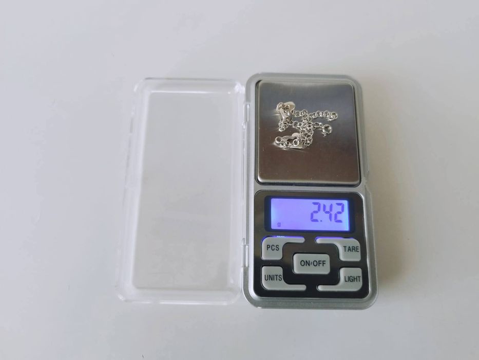 Veche bratara din argint de 925, cu pandantive inimioare copii