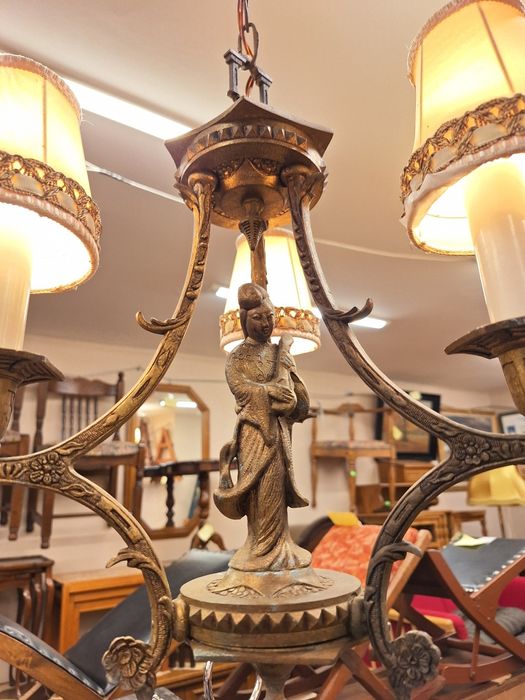 Винтидж полилей месинг