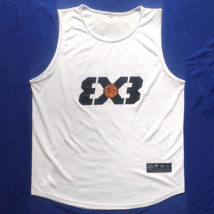 Спортивная Майка 3X3 Basketball. XXXL