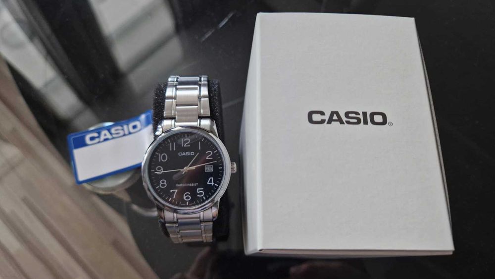 Мъжки часовник Casio, Collection MTP-V0 MTP-V002D-1B, Аналогов