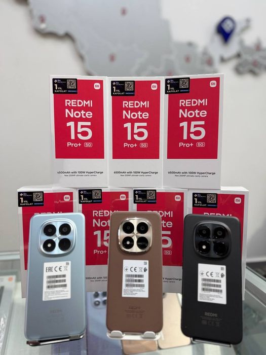 REDMI Note 15 Pro Plus 5G New 2026 Super Skidka+Garantiya+Dastavka