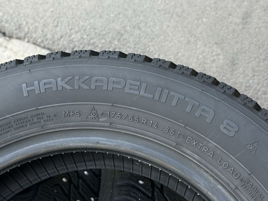 175|65 R14. Nokian Hakkapelliita 8.