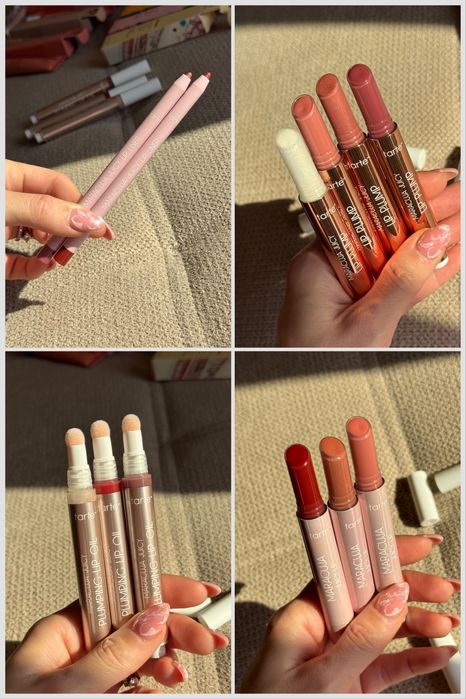 НОВО балсами и маски за устни Tarte, Laneige, Tatcha, Glossier