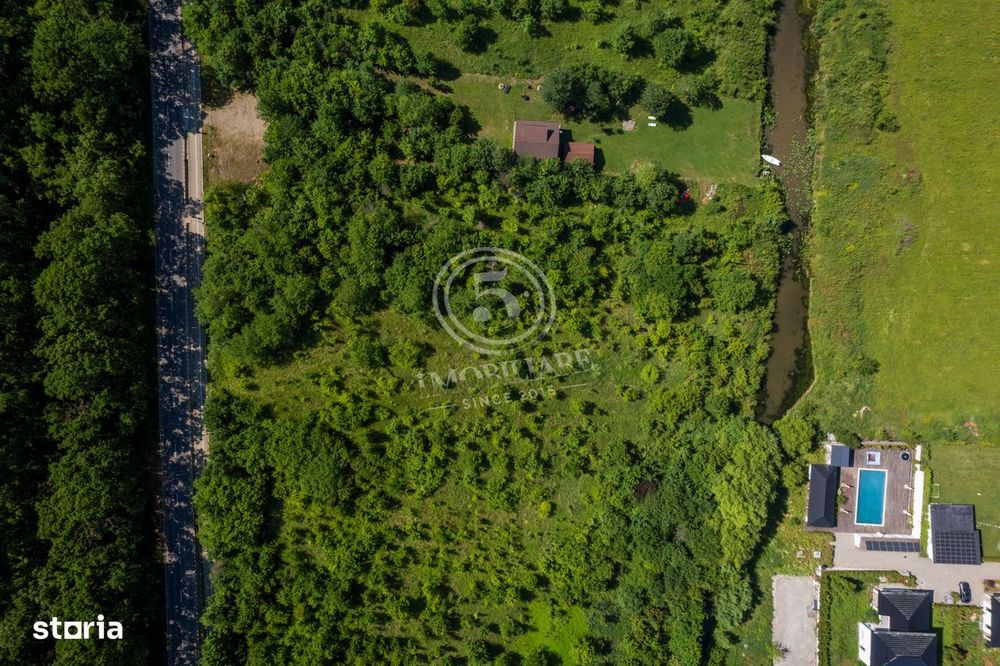 Teren 5.515 mp langa Lidl Snagov – Iesire la Lacul Snagov