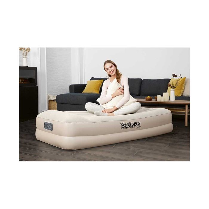 Надувная кровать-191х97х42см. Bestway-67694. Доставка бесплатно