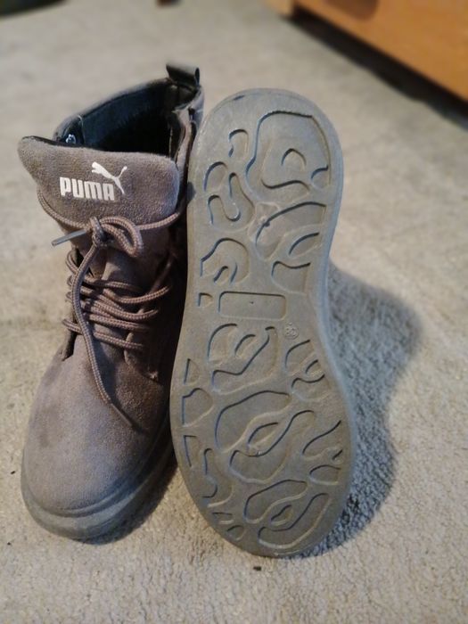 Ghete de iarnă cu piele întoarsă,nr 38