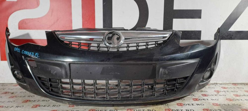 Bara fata completa cu proiectoare Opel Corsa D Facelift culoare: negru
