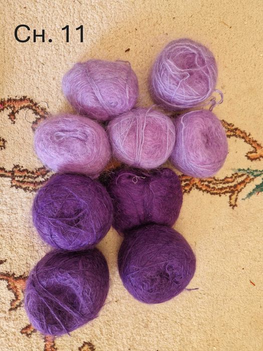 Прежда - различни видове