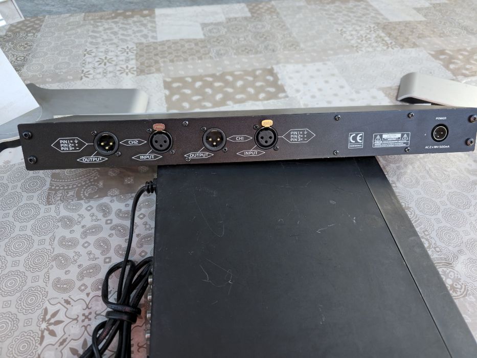 DAP Audio GCL-2 Gated Compressor Limiter Profesional - Rack 1U