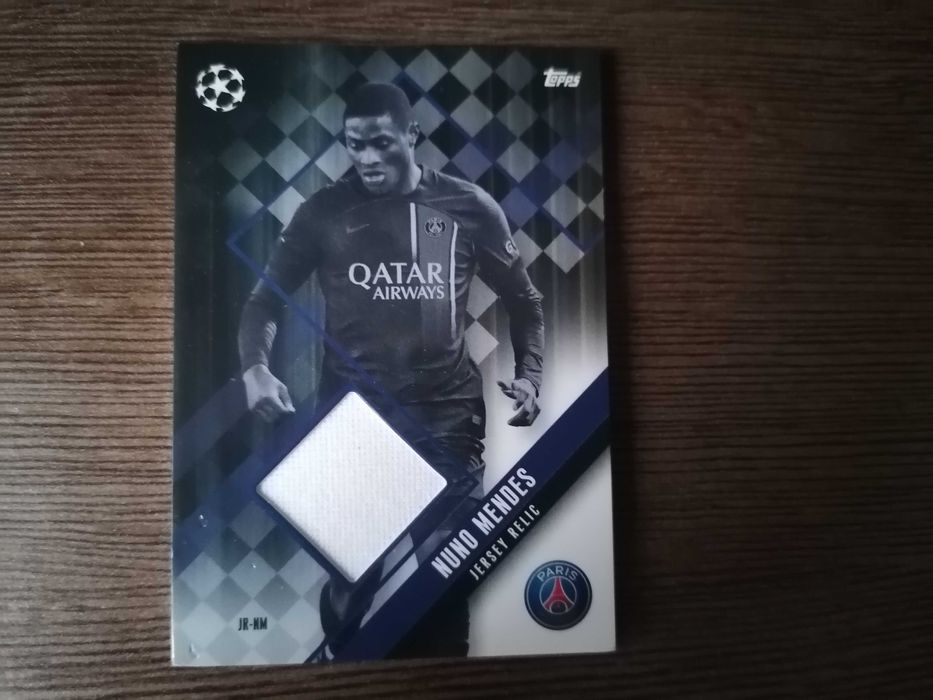 Колекционерска карта Нуно Мендеш Jersey relic