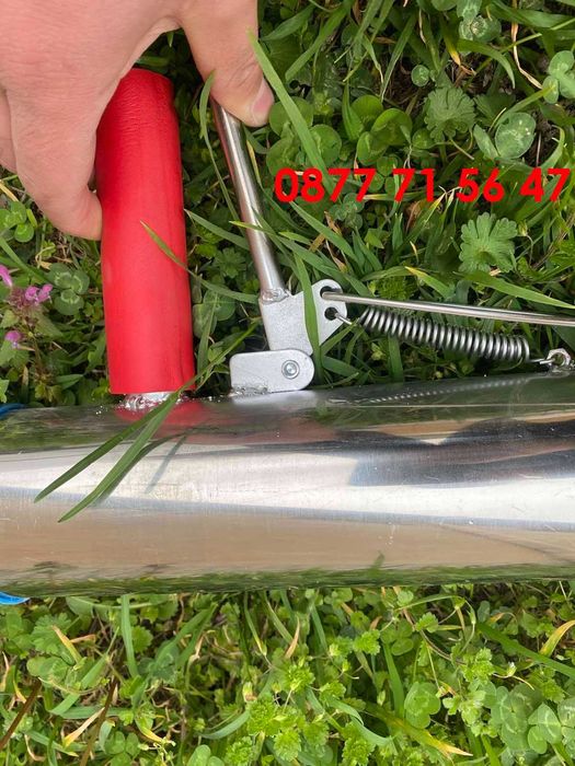 Сеялка за разсад ръчна машина с дръжки за садене картофи домати лук