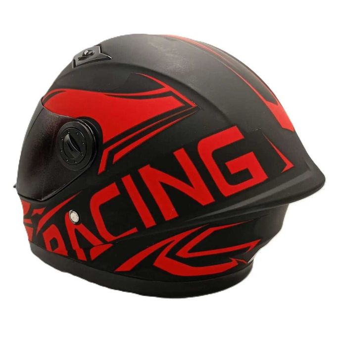 Детска мото каска с тъмен визьор 4035