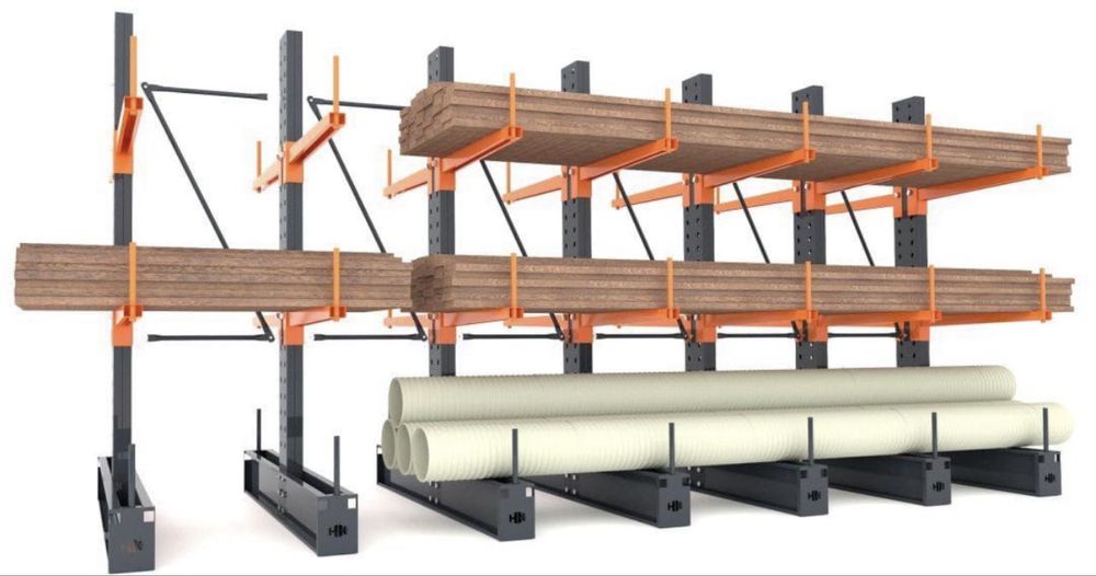 Cantilevere metalice la 5 m inaltime