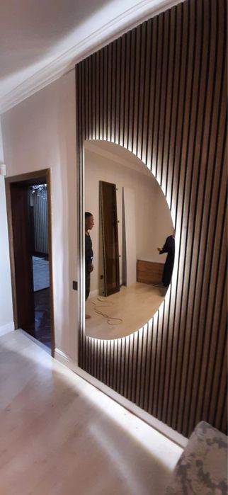 Зеркало айна с подставко.