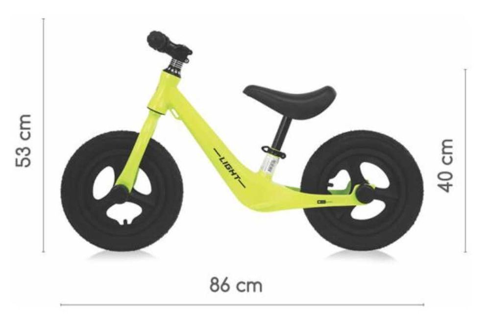 Детско Колело за Баланс LORELLI Light, Air, Lemon, Lime