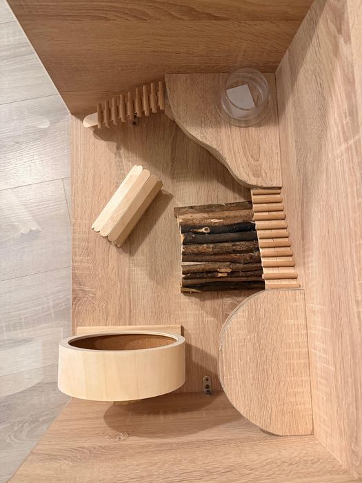 Cusca hamster pitic 60x40 cm + accesorii CADOU