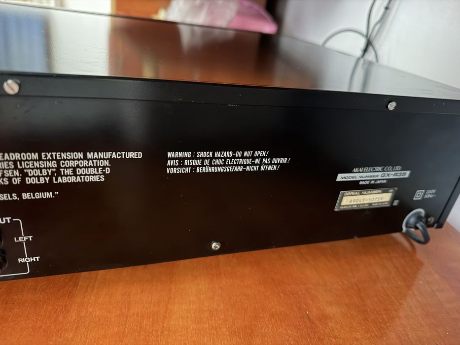 Deck Akai GX R35