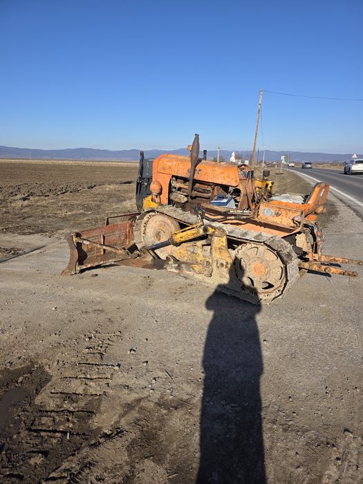 Tractor Fiat 451 Senilat cu lama buldozer