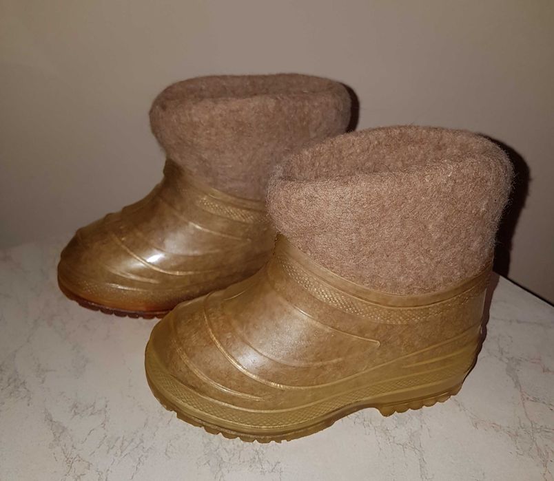 Валенки детские с галошами