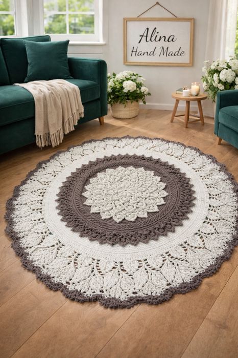 “Premium qo‘l mehnati interyer gilami”