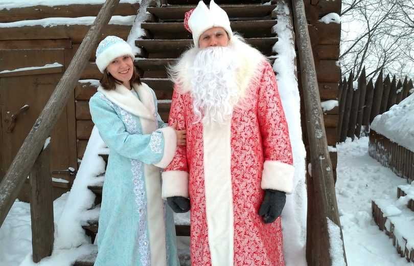 Дед Мороз и Снегурочка костюмы новые с доставкой