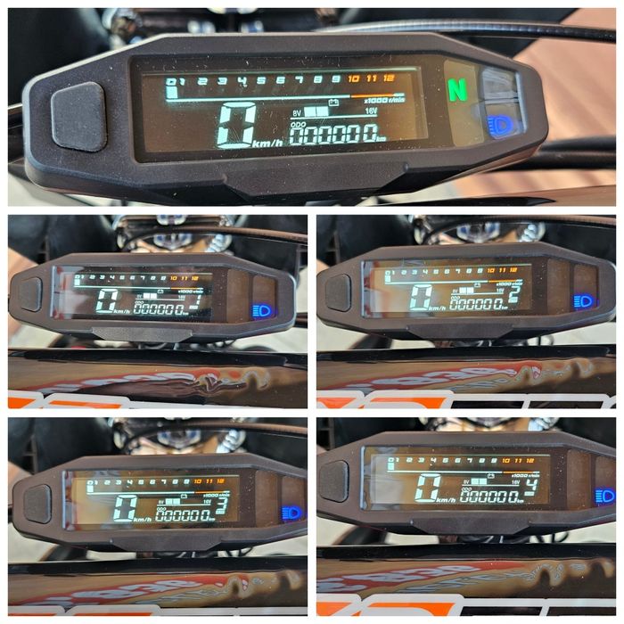 Cross motocicleta KXD Hurricane cu LCD Bord digital 125cc PRO