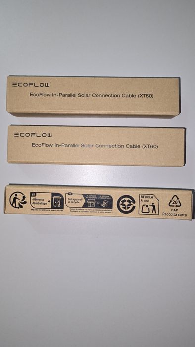 EcoFlow In-Parallel Solar Connection Cable XT6O