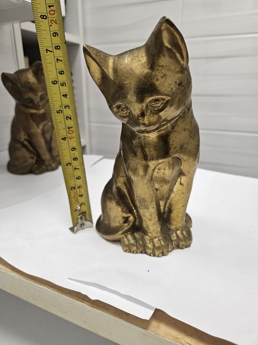Pisica de bronz de 20 cm inaltime