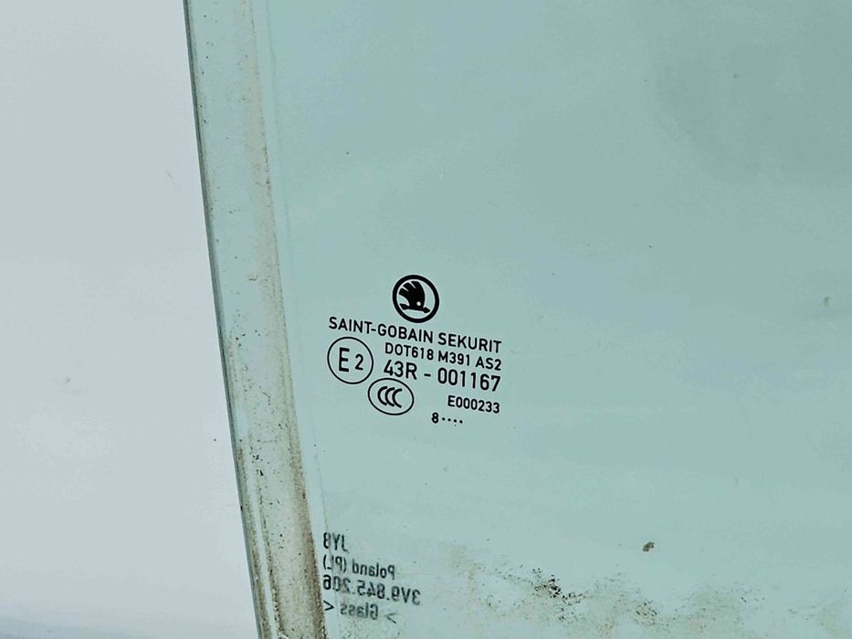 Geam usa dreapta spate Skoda Superb III Combi (3V5) [Fabr 2015-2024] O