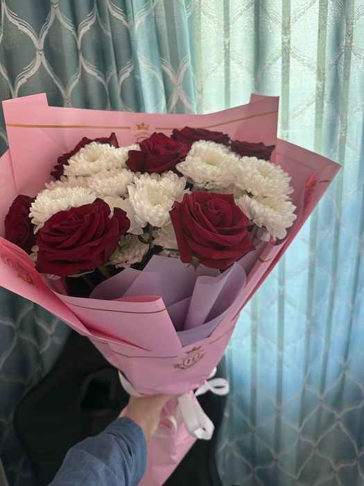 Цветы свежие красивые!