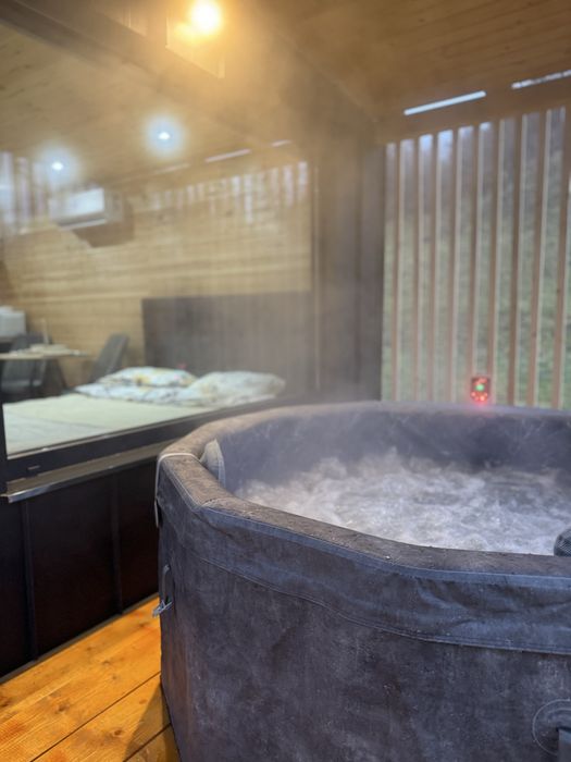 Cazare Lion Cabin & Kong Escape(cabana a frame/ tiny house)