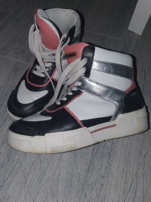 Ghete Love Moschino, marime 36