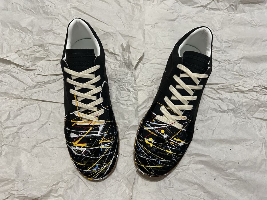 Adidasi Maison Margiela Gats Paint Splatter