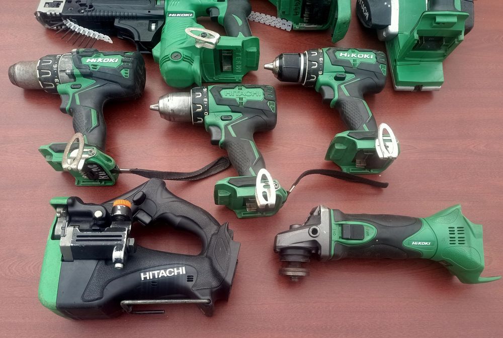 Lot scule Hikoki Hitachi pe acumulator