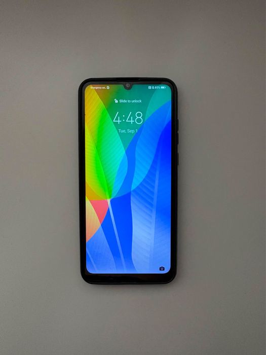 Huawei Y6p 64GB/3GB - отлично състояние, с калъф и зарядно