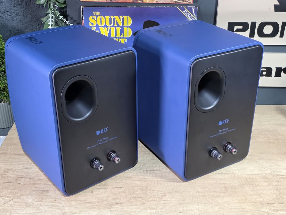 Boxe de raft pasive  KEF LS50 META blue bookshelf