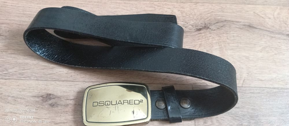 Продам ремень кожаный MADE IN ITALY DSQUARED 2