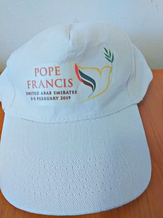 Sapca de colectie vizita Papa Francis in Emirate Arabe Unite feb.2019